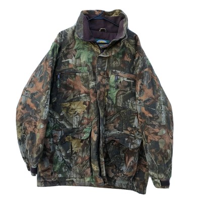 Cabela's Camo Jacket Insulated Advantage Timber Hunting Mens Size L | eBay