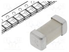 Fusible: Fusion 125VAC 630mA Lent SMD 125VDC Céramique 158000,63 SMD 2410