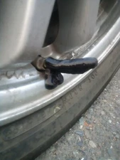 LARGE PENIS Valve Stem CAP qty (4) DICK black NOIR JDM Honda