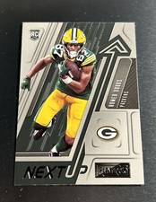 2022 Panini Playbook Football Next Up Romeo Doubs Rookie RC #NU-32 Packers