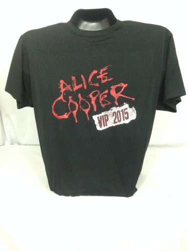 Alice Cooper T-Shirt neu - schwarz - Medium - schwer zu finden 2015 Tour Merchandise NOS - Bild 2 von 5
