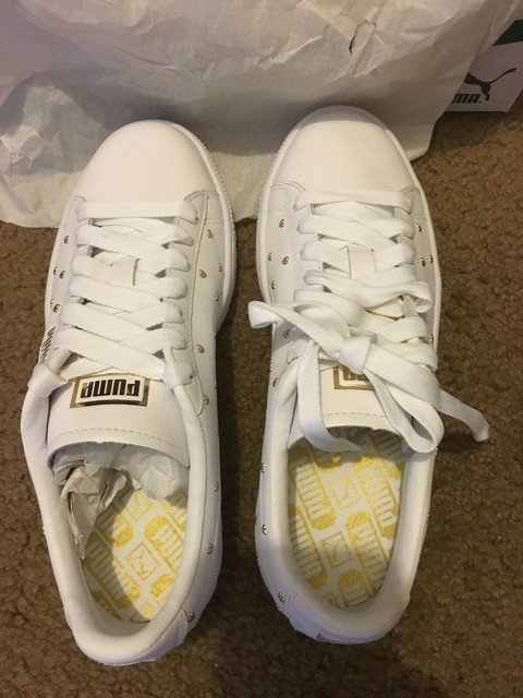 puma basket studs sneaker