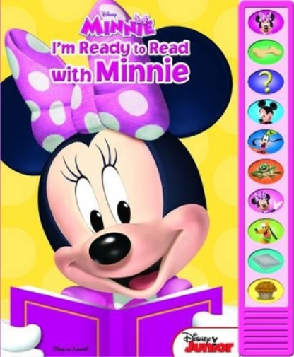 Disney Junior Minnie: I'm Ready to Read with Minnie Sound Boo (Copertina rigida)