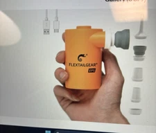 Flextailgear Max Pump 2020 Air Pump with Nozzles Bag & Cable Open Box FREE SHIP.
