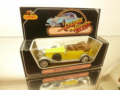 GUISVAL 651 ROLLS ROYCE PHANTOM II CABRIOLET - YELLOW 1:43 - VERY GOOD IN BOX - - Imagen 6 de 6