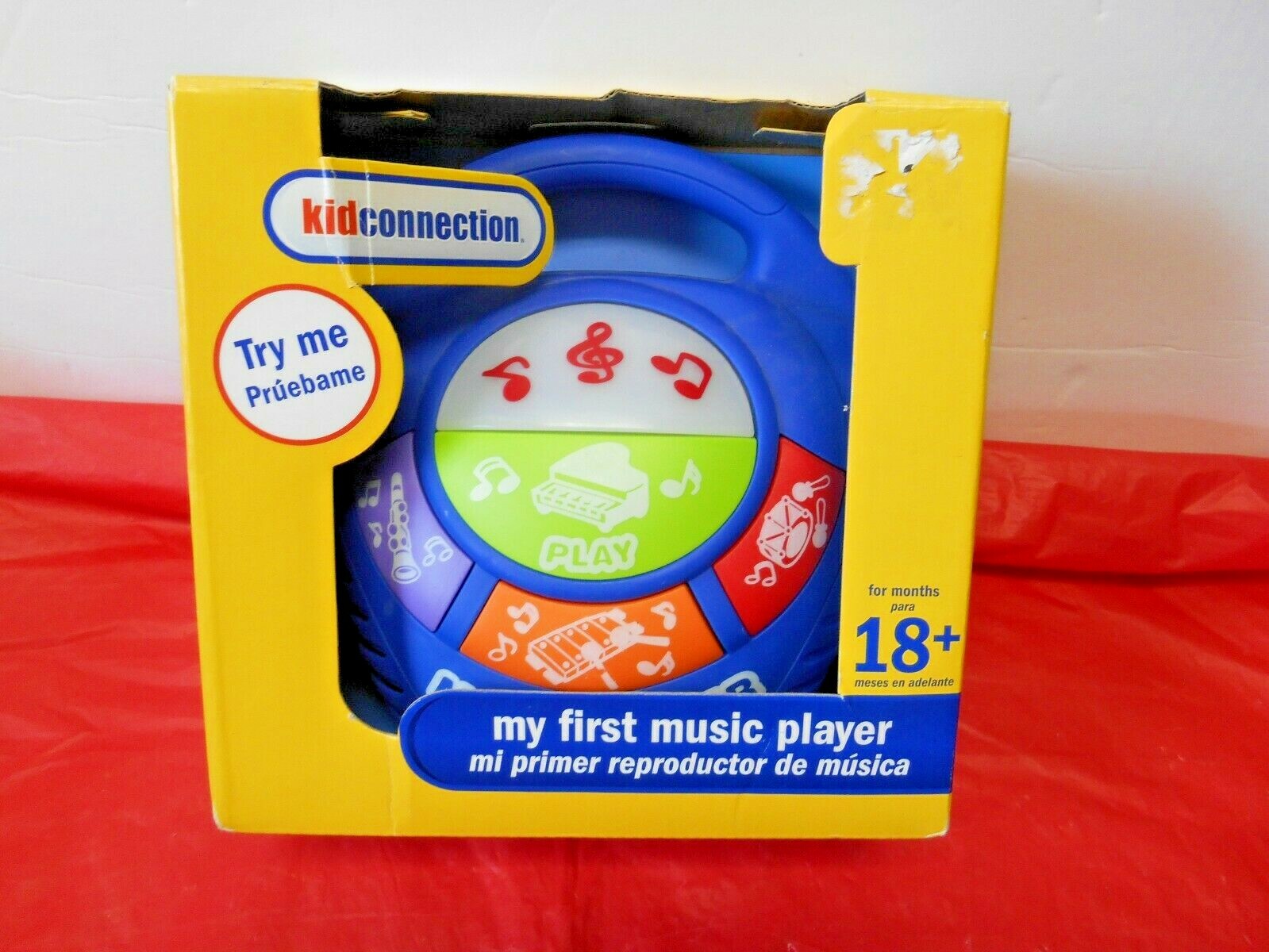 Kid Connection My First Music Player 4 Instruments Plays Familiar Songs
