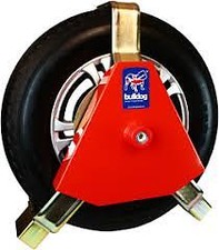 NEW Bulldog Titan 180/F Wheel Clamp 165R13 Wheel 5yr Guarantee, Sold Secure Gold