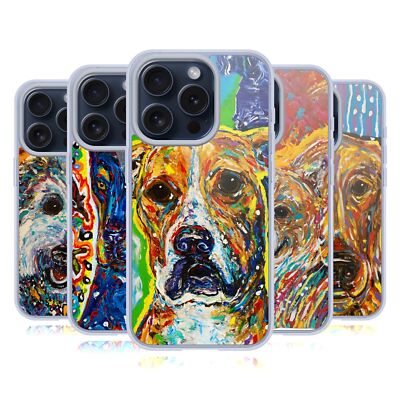 MAD DOG ART GALLERY HUNDE 5 GELHÜLLE KOMPATIBEL MIT APPLE iPHONE HANDYS/MAGSAFE