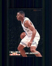1993-94 Hoops #FTF4 Jim Jackson / Clyde Drexler Face to Face