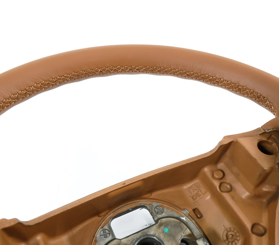 Lenkrad beziehen mit Leder für Porsche Cayenne Bj. 2009 NEU LEDER - Imagem 4 de 4