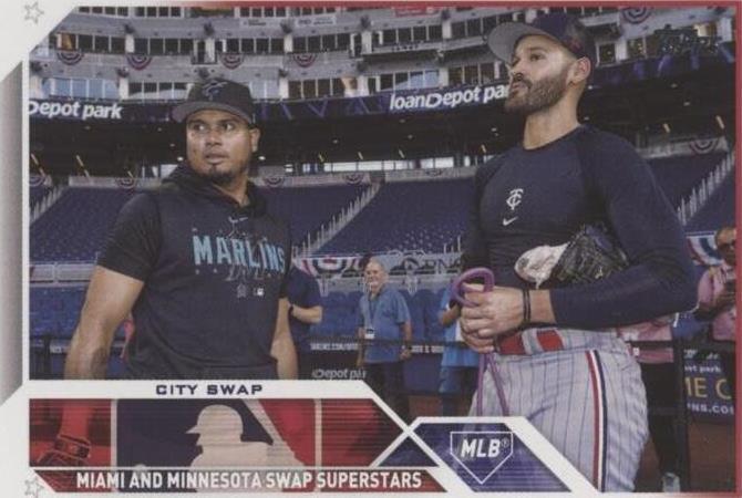 2023 Topps Update Series - Luis Arraez Pablo Lopez #US302 - 1 of 1