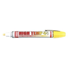 DYKEM 44424 Paint Marker,High Temp,YL,Medium Tip 49AY08