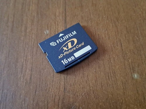 xD Bild Speicherkarte 16MB Olympus Type S SD Fujifilm