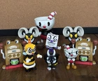 Mystery Mini Cuphead Plastic Figure Lot