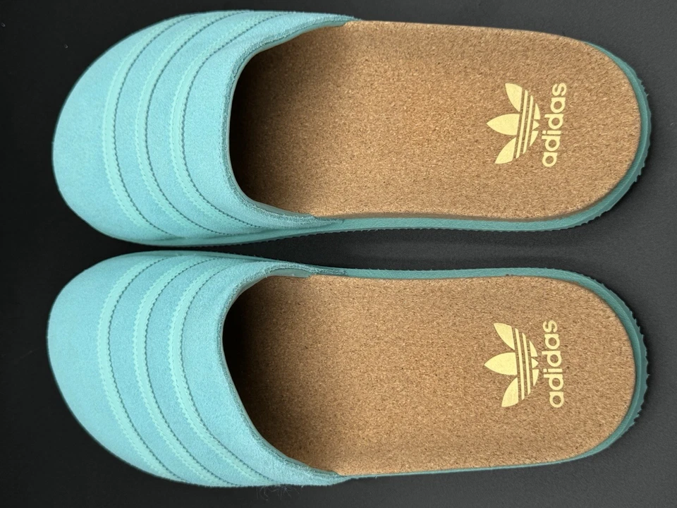 Talla 11 - SANDALIAS ADIMULE CUERO SLIDE [GY2554] FÁCILES COMO NUEVAS ADILETTE 🆕 Foto 3 de 4
