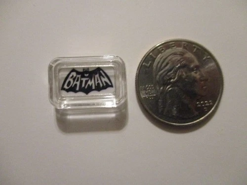 Batman Retro Logo 1 Gram .999 Fine Silver Bar