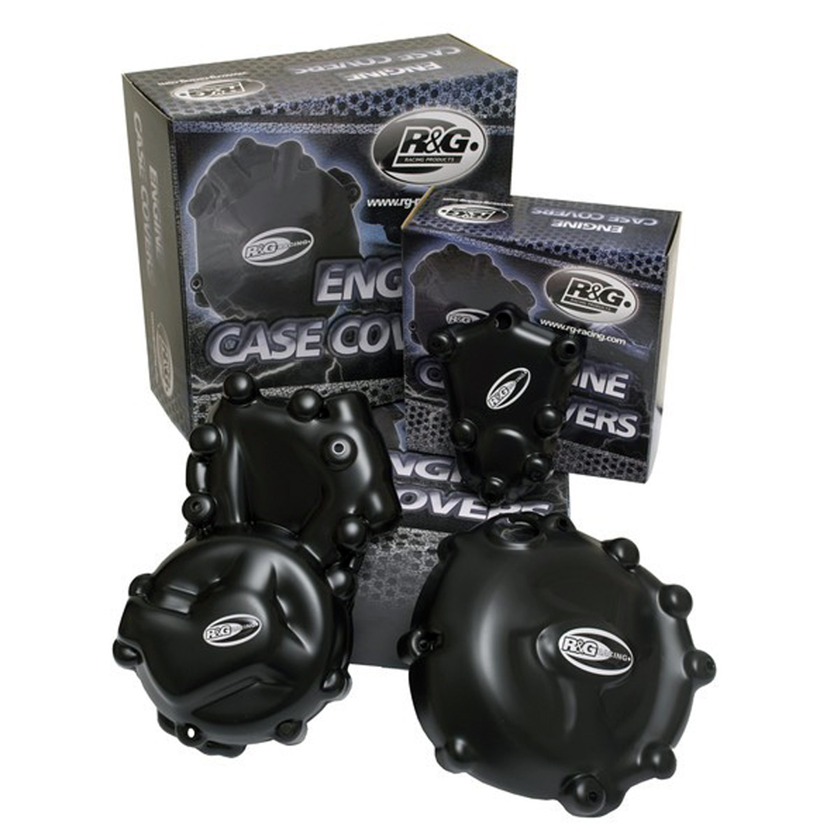 オーダー　専用 R&G ENGINE CASE COVERS KIT FOR KAWASAKI ZX10-R NINJA 2006 > 2007