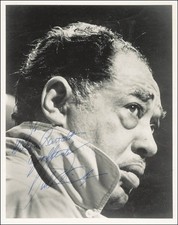 DUKE ELLINGTON - AUTOGRAPHED INSCRIBED PHOTOGRAPH