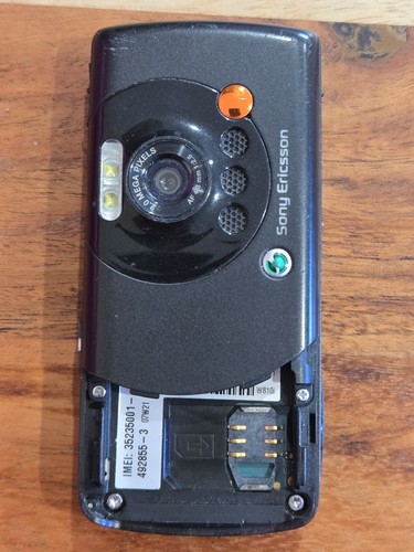 RETRO Sony Ericsson Walkman W810i Cell Phone Cingular UNTESTED No Battery - Picture 4 of 10