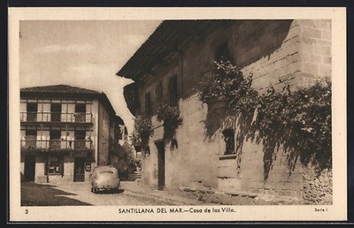 Ansichtskarte Santillana del Mar, Casa de la Villas 