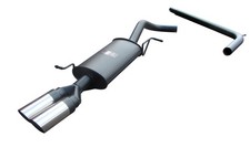 Ibiza FR (6J) 1.6TDi Sportex BIG BORE Race Exhaust - Twin 3" Slash-cut ('09-'15)