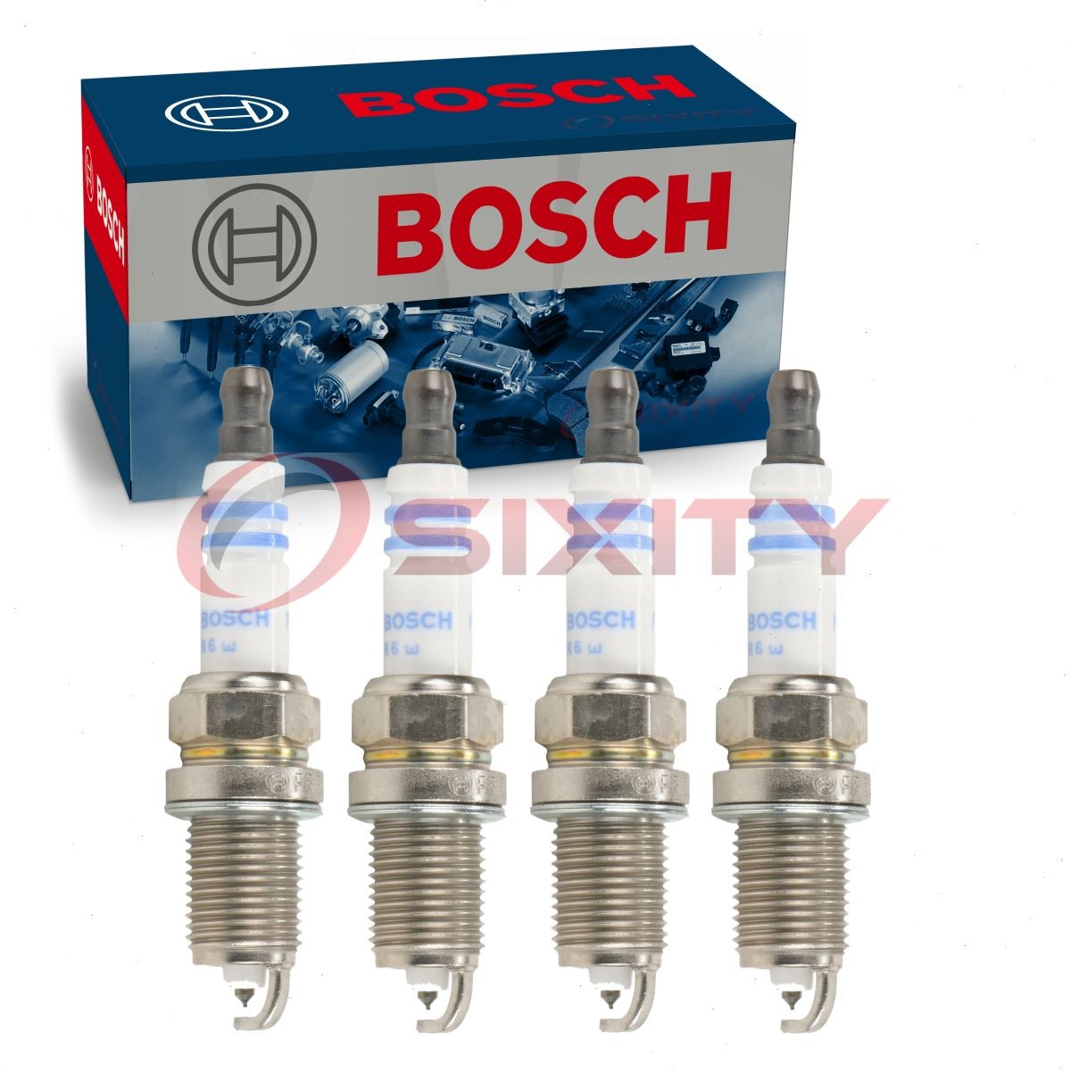 4 pc Bosch Platinum Spark Plugs for 1995-1999 Toyota Paseo 1.5L L4 Ignition am