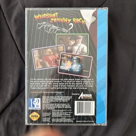 Who Shot Johnny Rock (Sega CD, 1994) CIB Tested