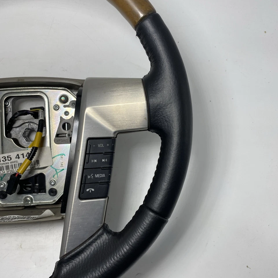 Volante Ford F150 09-14 cuero negro platino OEM Foto 2 de 4