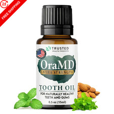 OraMD 4-in-1 Extra Strength Tooth Oil - Max Gum 1 Fl Oz Pack of 1 , 1 Pack