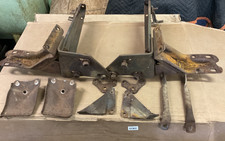 62 Oldsmobile Olds Starfire Complete Front Bumper Mount Bracket Set
