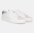 Vince Fulton Leather & Suede Sneakers Men's 8.5M US White Lace Up