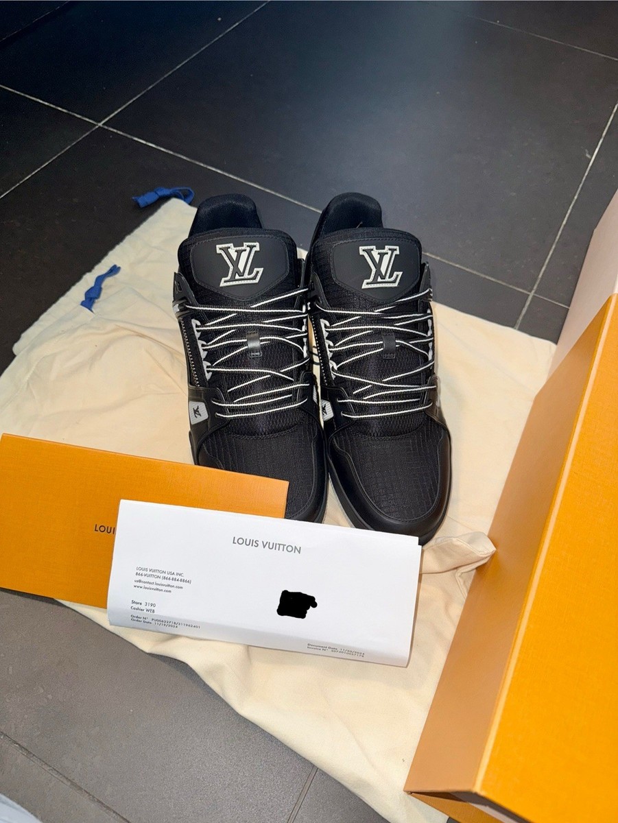 DS UNWORN Louis Vuitton Trainer Sneakers Men, Size 43 / Size 10