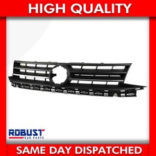 FRONT BUMPER MAIN GRILLE RADIATOR WITH CHROME FOR VOLKSWAGEN CADDY 2015-2021