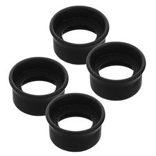 4 Pcs Eyepiece Cover for Stereo Microscope Binocular Guards Eyeshields
