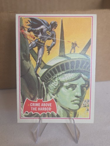 1966 Topps Batman Red Bat #35A Crime above the Harbor — TAG (grade unconfirmed)
