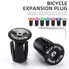 Aluminum Alloy Handlebar Bar End Plugs 6061, Mechanical Expansion