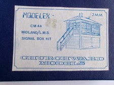 MODELEX - CM44 2MM - N GAUGE MIDLAND/L.M.S. SIGNAL BOX KIT