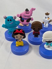 Disney 70th Anniversary McDonald's Toys Lot Of 12 Various Characters