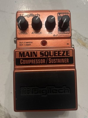 DigiTech XMS Main Squeeze Compressor / Sustainer / Guitar