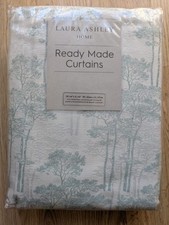 Laura Ashley Priestley Duck Egg  curtains  - new, unopened.