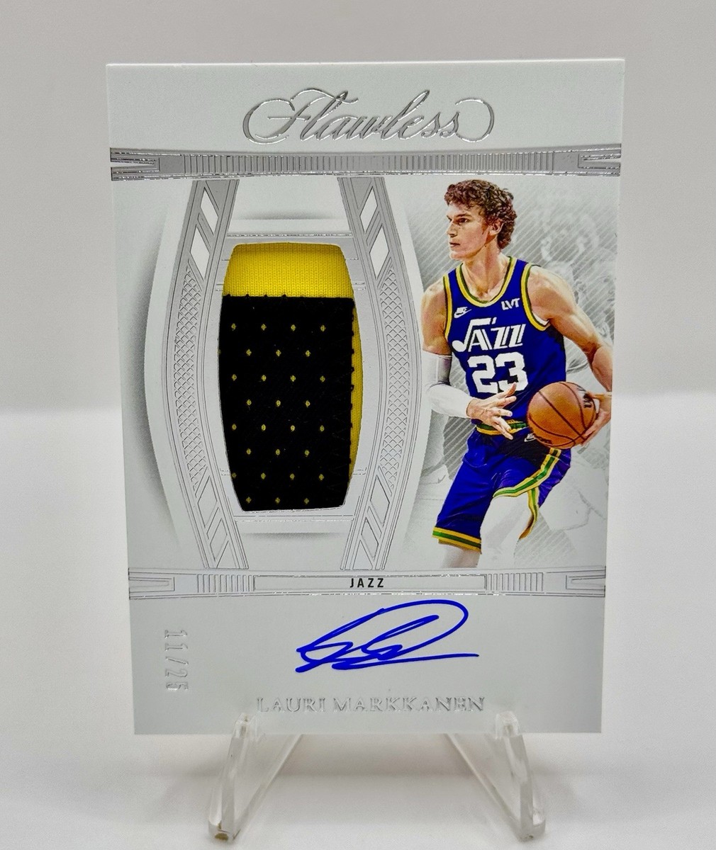 Lauri Markkanen RC auto panini マルカネン 2022 PANINI FLAWLESS LAURI MARKKANEN MOMENTOUS AUTOGRAPH