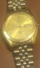gold Seiko sports 50 vintage watch