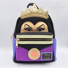 Loungefly Disney Snow White And The Seven Dwarfs Evil Queen Mini Backpack Bag