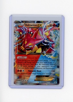 2016 Volcanion EX XY Black Star Promos XY173 Rare Pokémon Card HP
