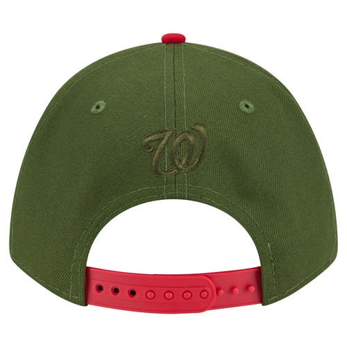 Men's-New Era Dark Green Washington Nationals City Feature 9FORTY A-Frame - Imagen 4 de 6