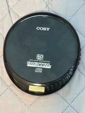 COBY Digital CD Player anti-skip protection FM radio Model CD201BK