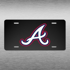 Atlanta Braves Inspired Art License Plate Veh...
