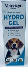 Vetericyn Plus Antimicrobial Hydro Gel,Healing Aid+Protection 3oz EXP. 06/2026