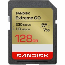 SanDisk 128 GB Class 10/UHS-I U3 V30 SDXC SDSDXGN128GGNCIN