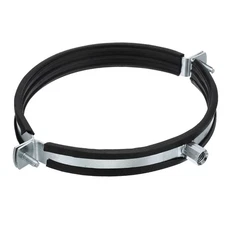 Split Ring Pipe Hanger, 6"(150mm) Zinc Plated Iron Wall Ceiling Mount